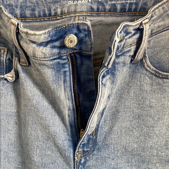 Old Navy Higher High Rise Nicky Flare Jean Raw Edge Hem Light wash Size 8 - Picture 11 of 15